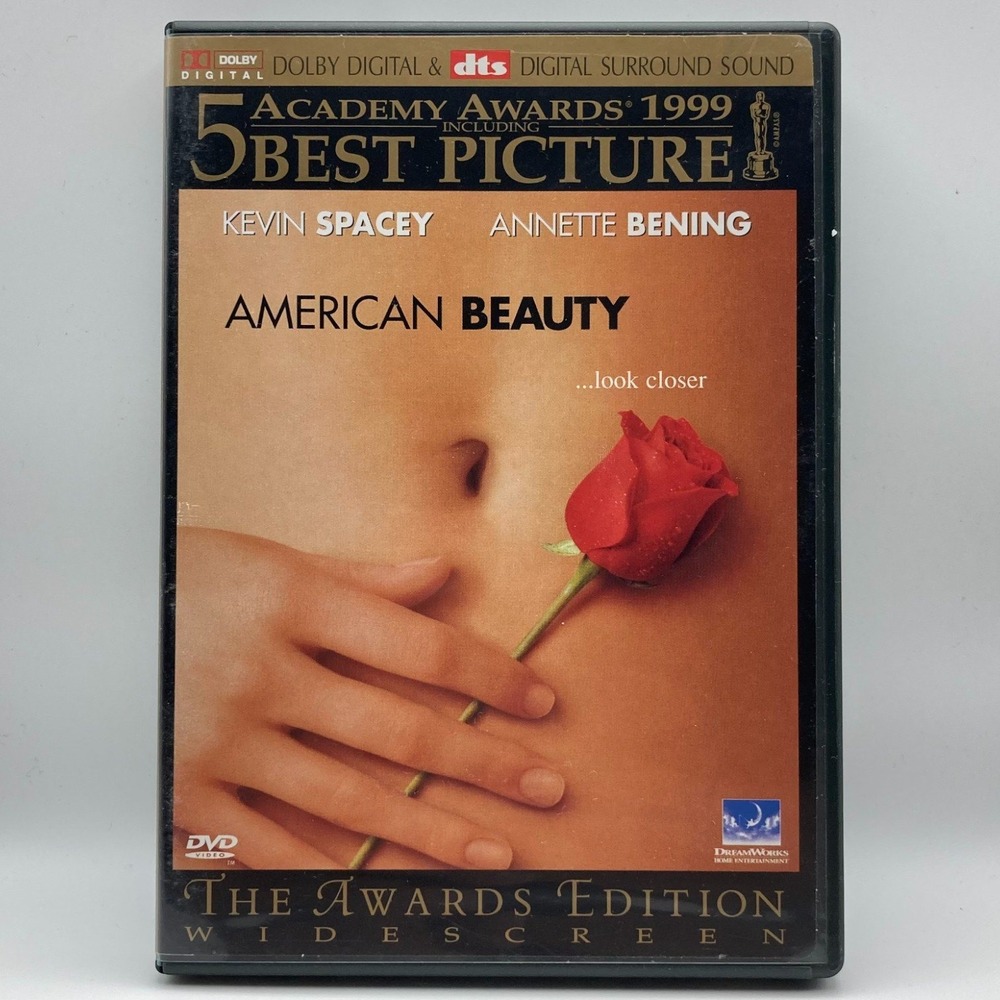 American Beauty The Awards Edition DVD Widescreen Kevin‎ Spacey Annette Bening